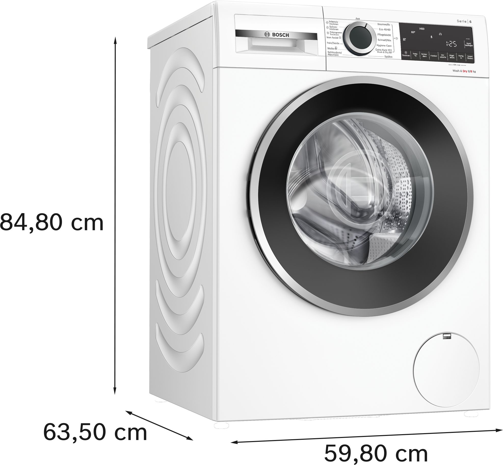 Bosch Serie 6 Waschtrockner 9/6 kg WNG24442