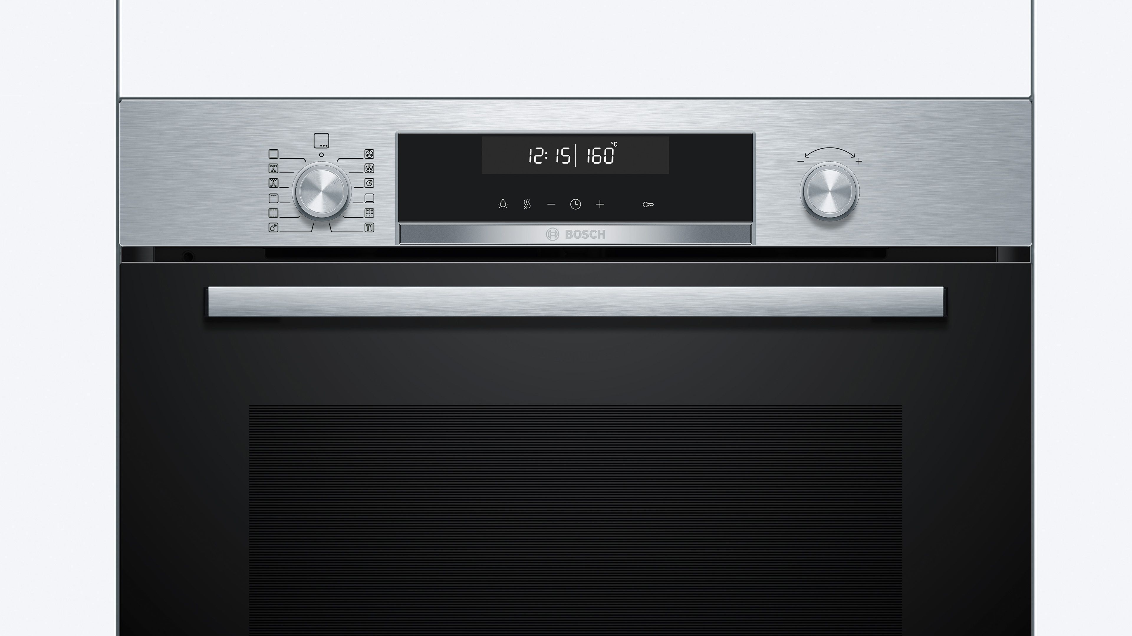 Bosch Einbau-Backofen-Set HBD672LS82: HBG578BS3 + PKC845FP1D
