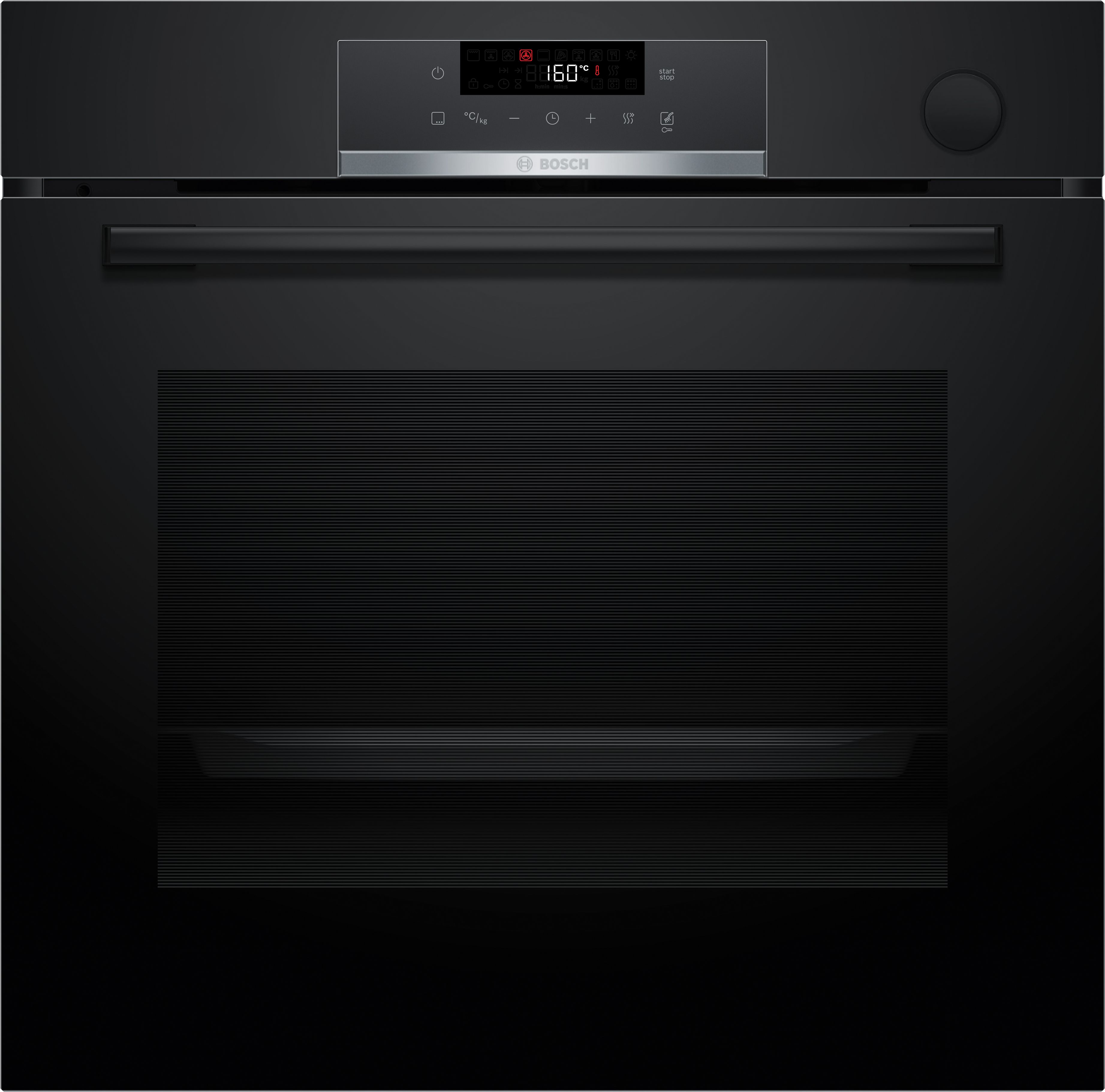 Bosch Serie 4 Einbau-Backofen mit Dampfunterstützung 60 x 60 cm HRG532BB3