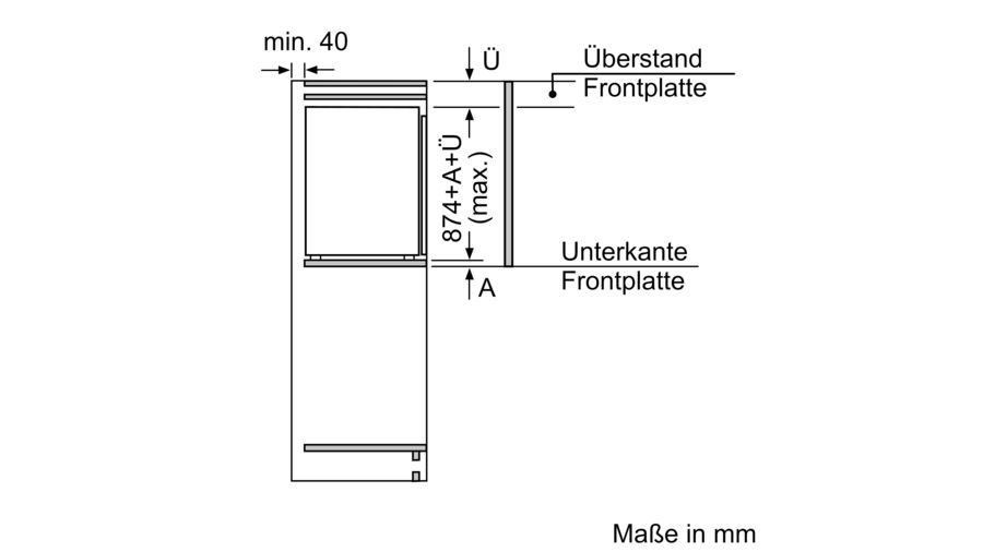 Bosch Einbau-Gefrierschrank GIV21AFE0