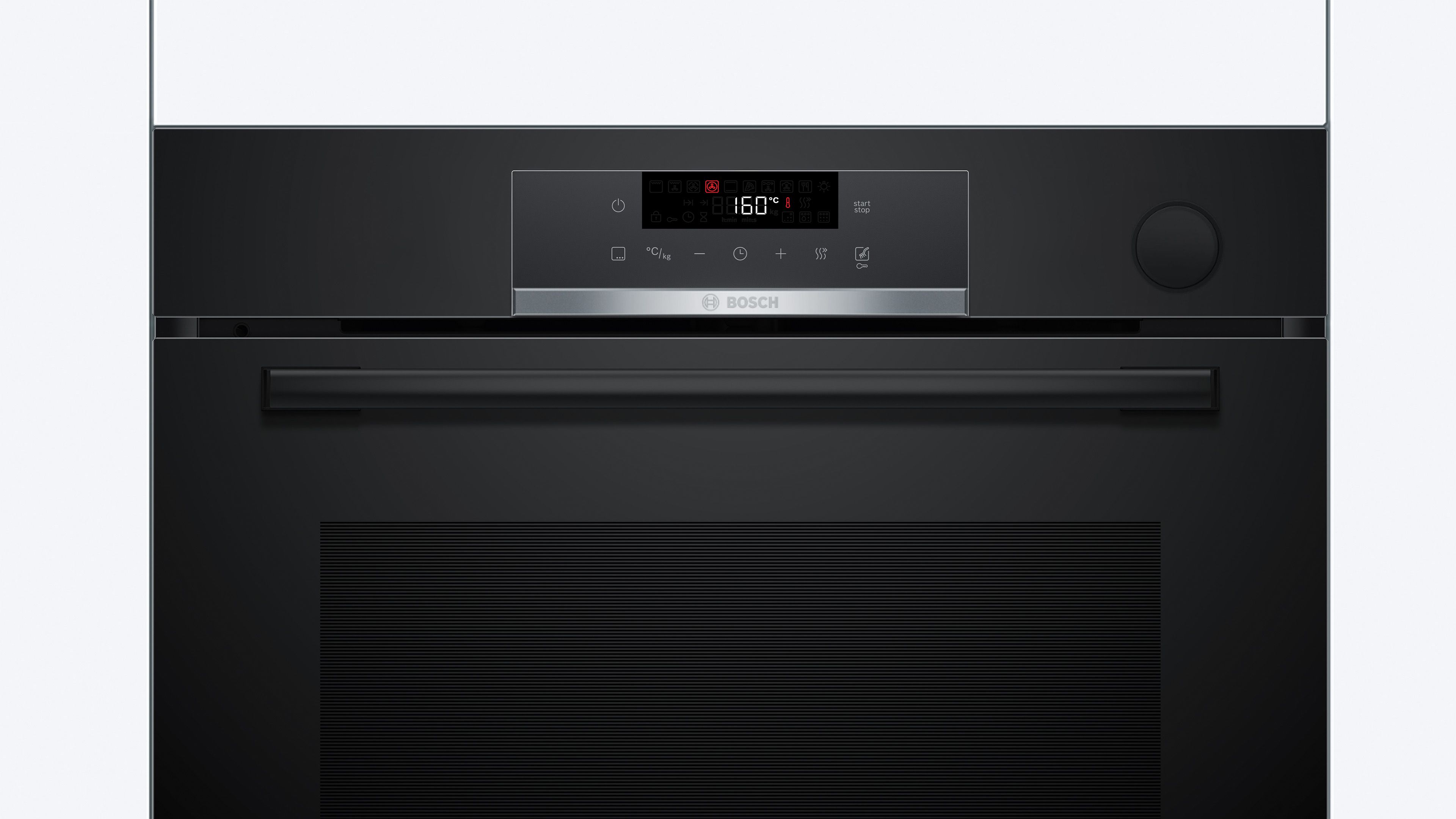 Bosch Serie 4 Einbau-Backofen mit Dampfunterstützung 60 x 60 cm HRG532BB3