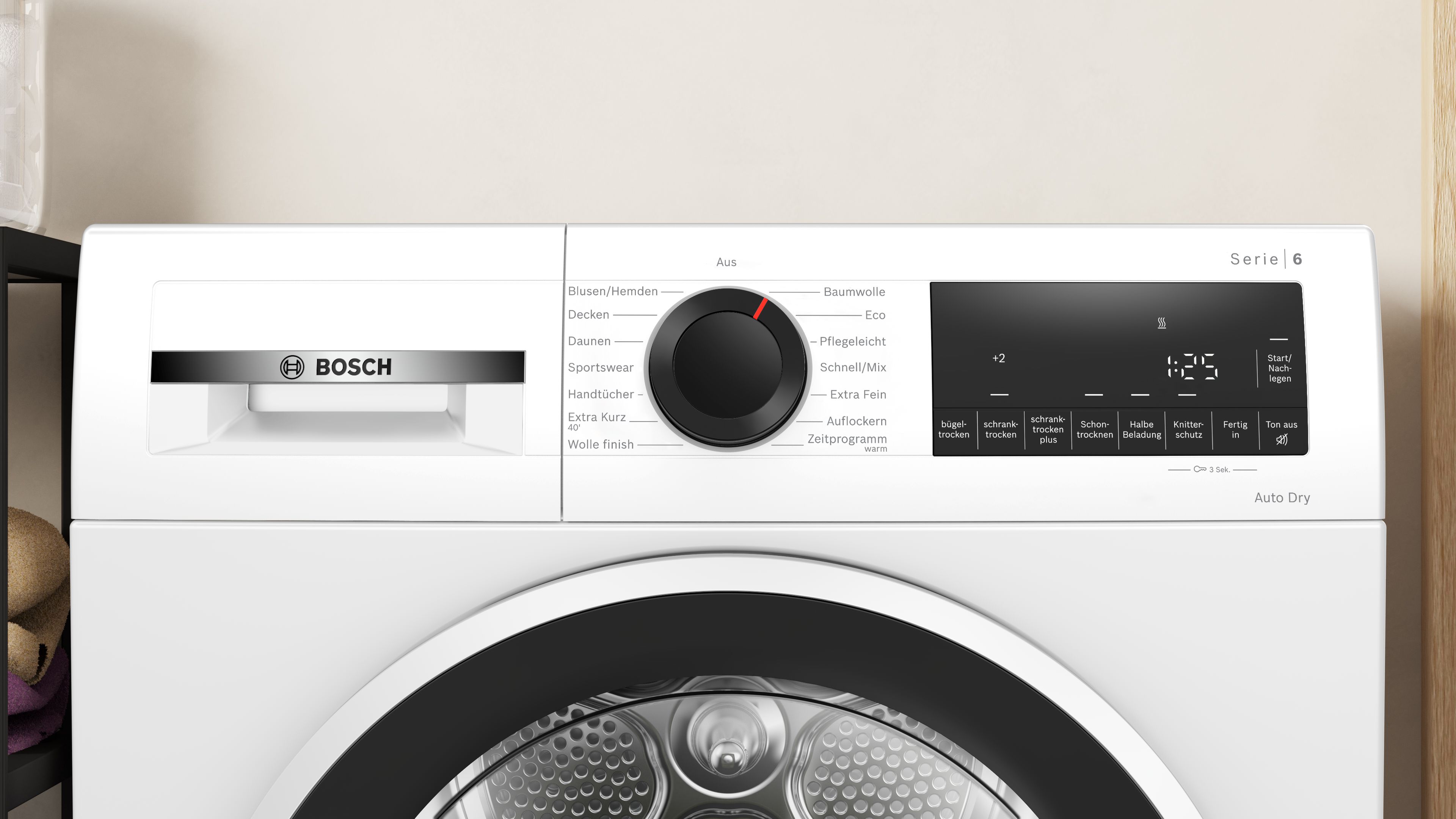 Bosch Serie 6 Wärmepumpentrockner 9 kg WQG241001