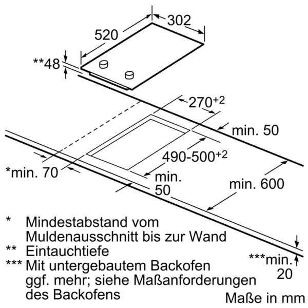 Siemens Kochstelle Glaskeramik 30 cm ET375CFA1E